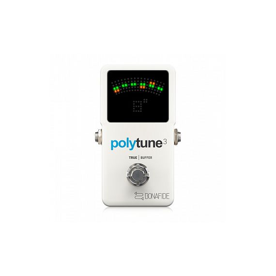 TC ELECTRONIC POLYTUNE 3 педаль гитарный тюнер, полифонический