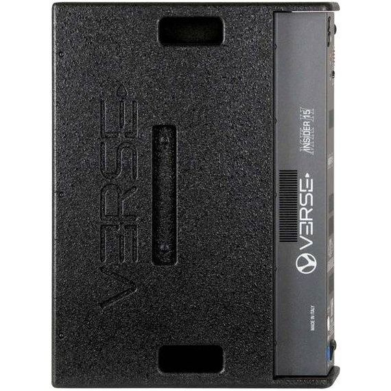 VERSE INSIDER 15 MKII Активная bi-amp акустическая система 1620Вт(1050+570)EIAJ, 15"+1,7, 134дБ, 60Гц-20кГц, поворотный ВЧ-рупор 100° > 50°Hх45°, EQ, индикация защиты, лимитера, температуры, XLR вход и выход, фанерный корпус,