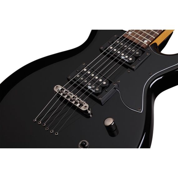 ​SCHECTER SGR S-1 BLK Гитара электрическая, 6 струн, корпус липа, гриф клен, лады 24 Medium