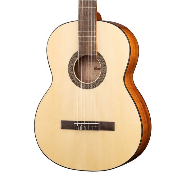 CORT AC100-WBAG-SG Classic Series Классическая гитара, с чехлом, глянцевая