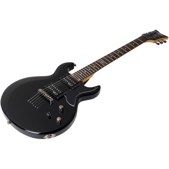 ​SCHECTER SGR S-1 BLK Гитара электрическая, 6 струн, корпус липа, гриф клен, лады 24 Medium