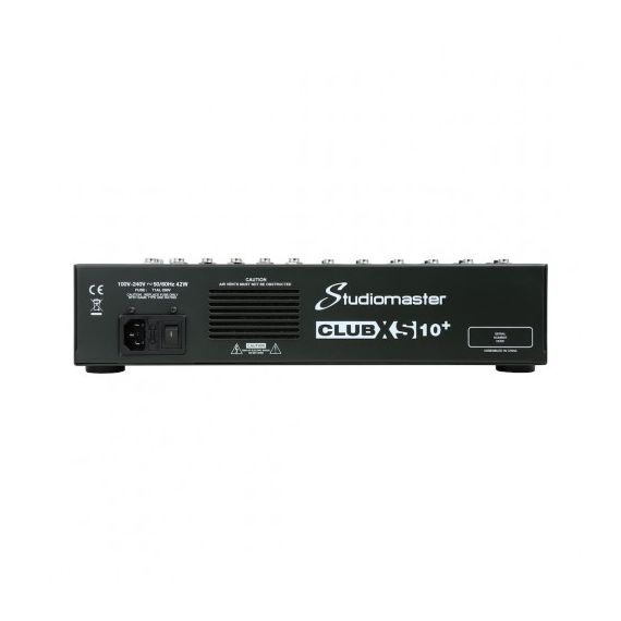 STUDIOMASTER CLUB XS10+ Микшерный пульт, DSP, MP3, Bluetooth