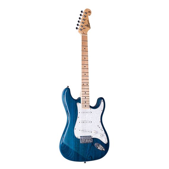 SX SST/Ash/TBU Электрогитара Stratocaster / 648  мензура, мм. Материал корпуса: ясень, изображение 3