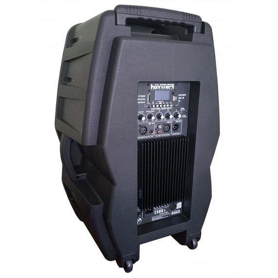 HAYMER D-15A Акустическая система активная, 300Вт RMS, класс AB, 15"+2", USB, MP3,SD,BT,FM, пульт ДУ