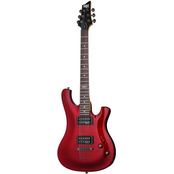 SCHECTER SGR 006 MRED Гитара электрическая, 6 струн, чехол в комплекте