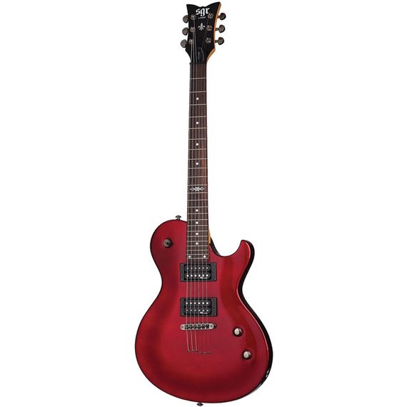 SCHECTER SGR SOLO II MRED Гитара электрическая шестиструнная, чехол в комплекте
