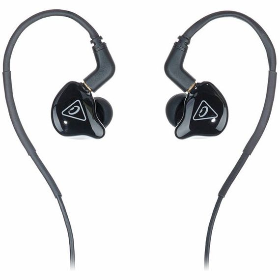 BEHRINGER MO240 наушники для студийного мониторинга с двойным гибридным драйвером, черный