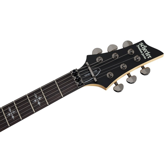 SCHECTER DEVIL-6 FR SBK Гитара электрическая, 6 струн, корпус липа, гриф клен, лады 24X Jumbo