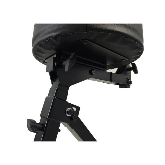 LUX SOUND SB007 Стул гитариста,Стул гитариста, со спинкой, Складываемый. Удобная и прочная конструкция.