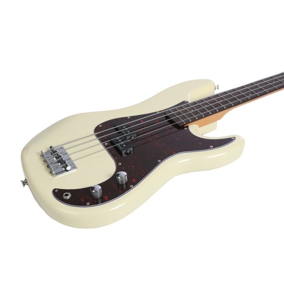 PRODIPE JMFPB80RAVW PB80RA Бас-гитара, белая