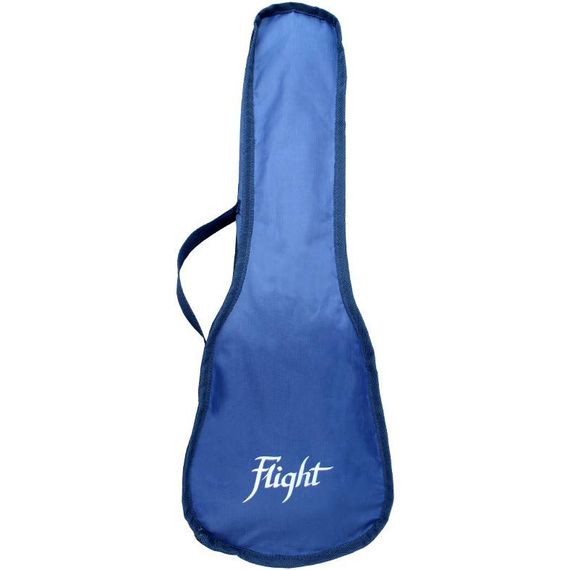 FLIGHT TUS-40 DRAGON укулеле Travel, сопрано, верхняя дека липа, корпус пластик, рисунок дракон. Чехол в комплекте