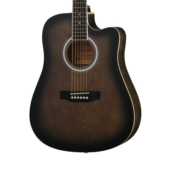 NARANDA HS-4140-TBS Акустическая гитара, с вырезом, коричневый санберст