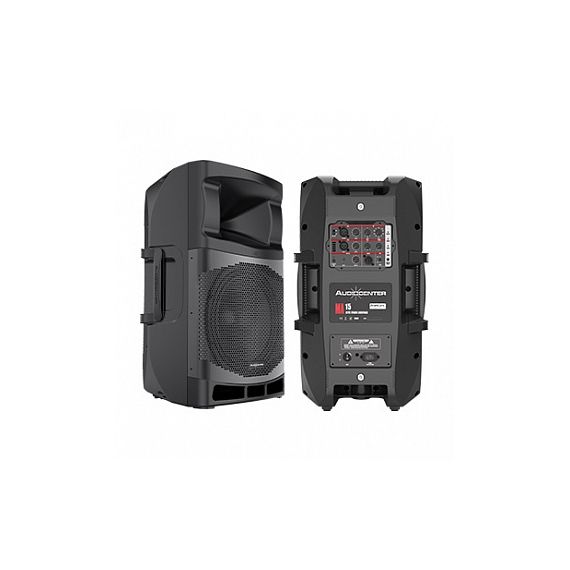 AUDIOCENTER MA12 Активная акустическая система с DSP и Bluetooth, 1600 Вт, SPL max 131дБ, дисперсия 80° x 50°, 345x610x352 мм, 14 кг