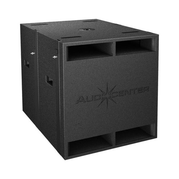 AUDIOCENTER K-LA118-DSP Активный сабвуфер 1х18", усилитель класса D с DSP, 2000 Вт, SPL max 137 дБ, частотный диапазон 36Hz-200Hz, 590×639×800 мм