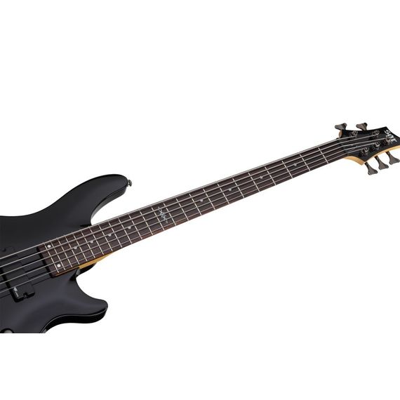 SCHECTER SGR C-5 BASS BLK Гитара бас, 5 струн, корпус липа, гриф клен, лады 24 Medium, мензура 34"