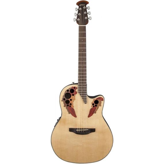 OVATION CE44-4 Celebrity Elite Mid Cutaway Natural электроакустическая гитара (Китай)