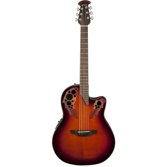 OVATION CE44-1 Celebrity Elite Mid Cutaway Sunburst гитара (Китай)