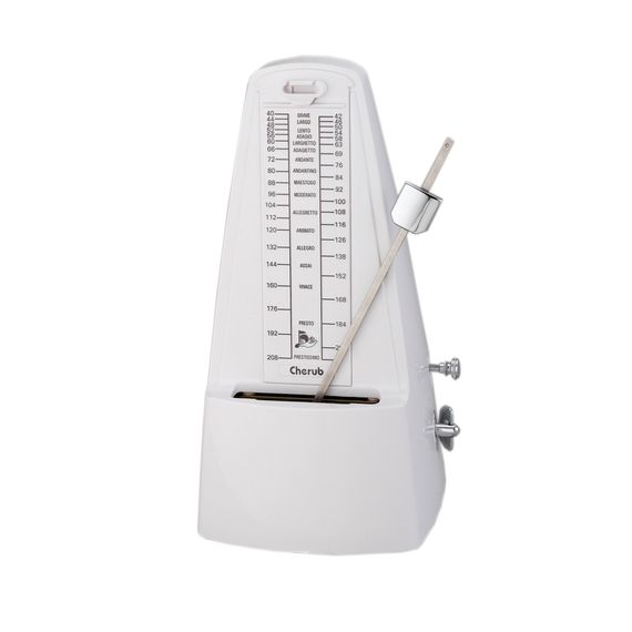 CHERUB WSM-330WH Метроном механический белый Cherub