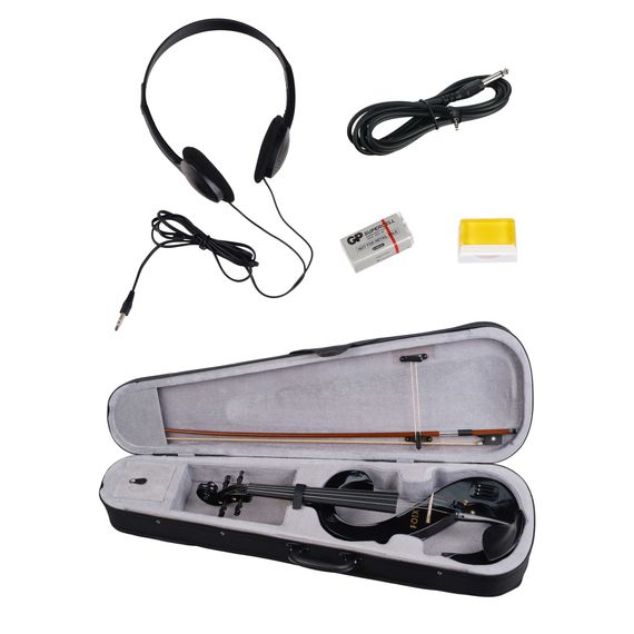 FOIX HVE/HVE-06K Электроскрипка, с футляром и смычком, изображение 2