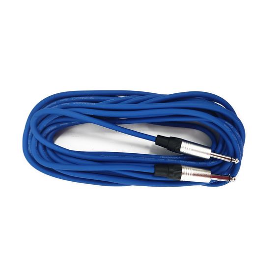 TRUE MAGIC TLC118 3M/BL Кабель инструментальный 1/4 Jack - 1/4 Jack, 3м, синий