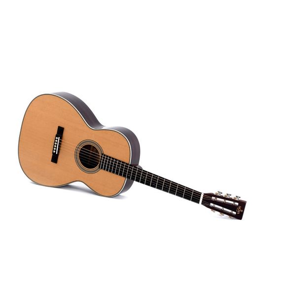 SIGMA 000T-28S+ акустическая гитара.Тип корпуса: 000-12 Fret Верхняя дека: Массив ситхинской ели, изображение 2