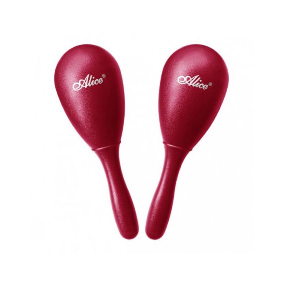 ALICE A043SE Маракасы пластиковые 2шт, большие, различные цвета