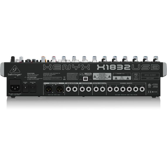 BEHRINGER X1832USB 18-канальный микшерный пульт премиум класса со встроенным процессором эффектов