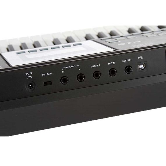 MEDELI M17 Синтезатор, 61 клавиша, 390 голосов, 100 стилей, ревербация, хорус, цвет - черный