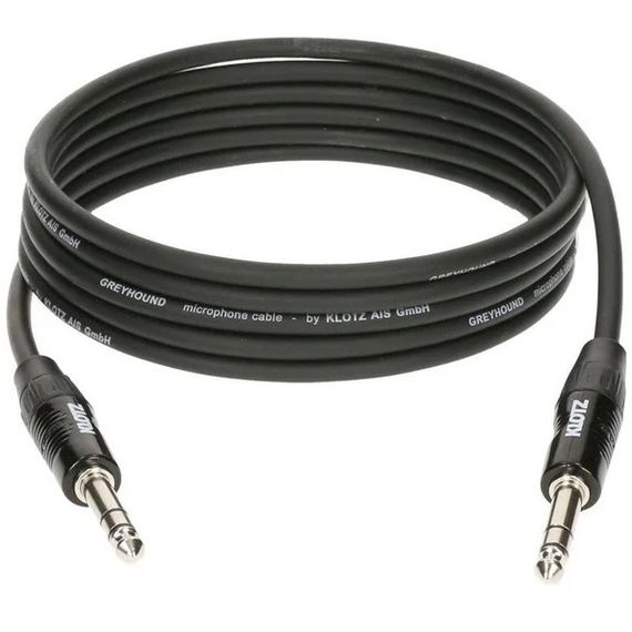 KLOTZ GRG1PP03.0 Greyhound Кабель микрофонный 6.35мм, 3м