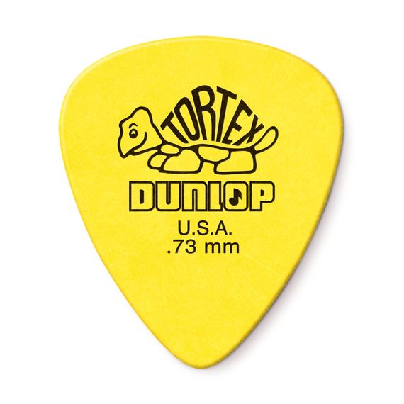 DUNLOP 418R.73 Tortex Standard Медиаторы 1шт, толщина 0,73мм