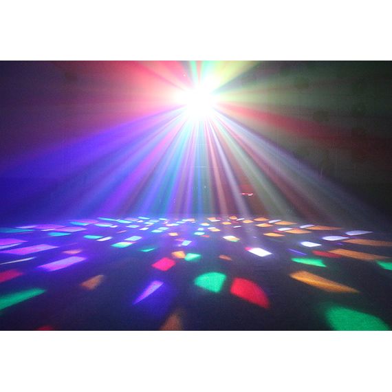 LED STAR CB-06 Эффект светодиодный многолучевой, 51х0,2Вт RGB, 5*8Вт R/G/B/W/A, ПДУ