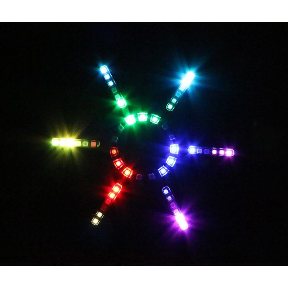 LED STAR CB-06 Эффект светодиодный многолучевой, 51х0,2Вт RGB, 5*8Вт R/G/B/W/A, ПДУ