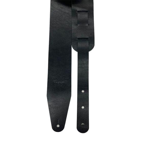 FIDEL FL50003L Leather Ремень для гитары, кожаный, черный матовый