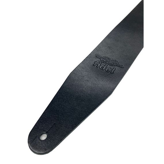 FIDEL FL50003L Leather Ремень для гитары, кожаный, черный матовый