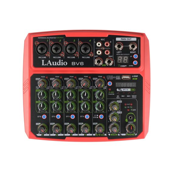 LAUDIO BV6 Микшерный пульт, 6 каналов