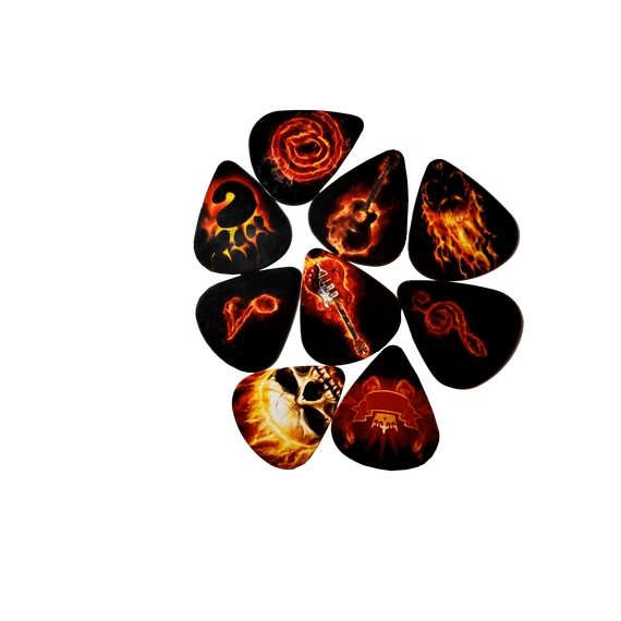 BOSSTONE GP-C0.96 Медиатор, упаковка 1 шт, материал АБС-пластик, толщина 0.96 (толстый)