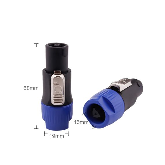 TRUE MAGIC TSC028 Разъем кабельный Speakon, 4 контакта, для ак. систем