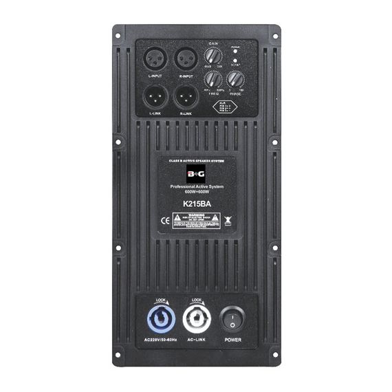 BG C215BA Сабвуфер активный Мощность RMS/пик, Вт: 800