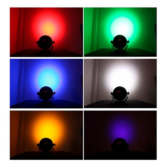 LED STAR MA-4018 RGBWA+UV Светодиодный прожектор смены цвета (колорчэнджер), изображение 5