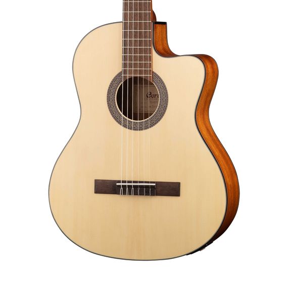CORT AC120CE-OP Classic Series Классическая гитара со звукоснимателем, с вырезом