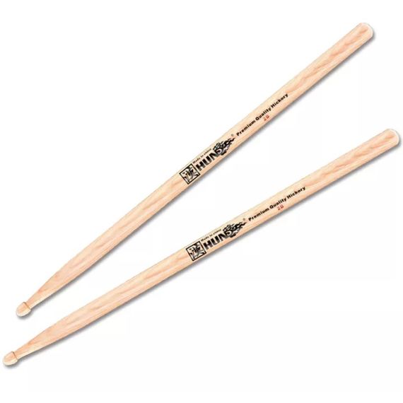 HUN 10101001022 Natural Series 2B Барабанные палочки, орех гикори, деревянный наконечник
