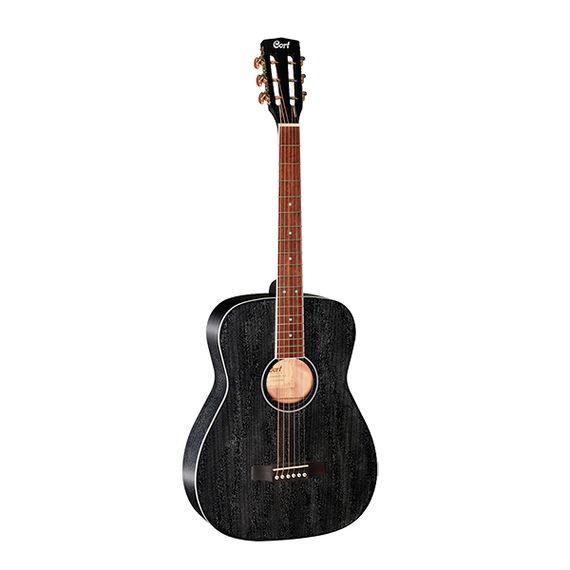 CORT Gold-OC8-NYLON-WCASE-NAT Классическая гитара со звукоснимателем, с вырезом, с чехлом