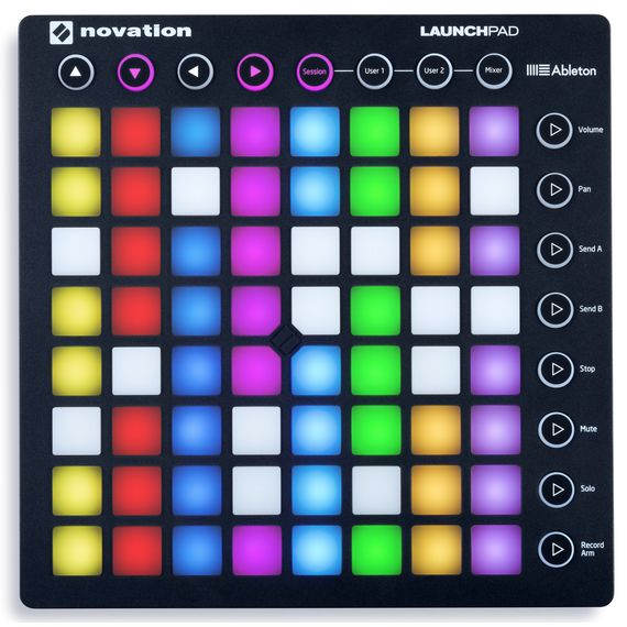 NOVATION LAUNCHPAD MK2 контроллер для Ableton Live, 64 полноцветных пэда, питание по USB