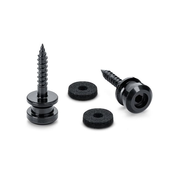 SCHALLER 24030400 S-Lock M Крепление ремня, черный хром, 2 шт