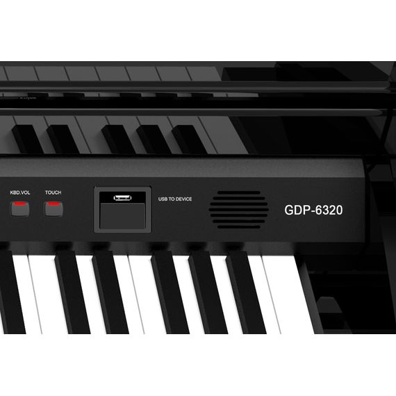 RINGWAY GDP6320 BK Цифровой кабинетный рояль 88кл.
