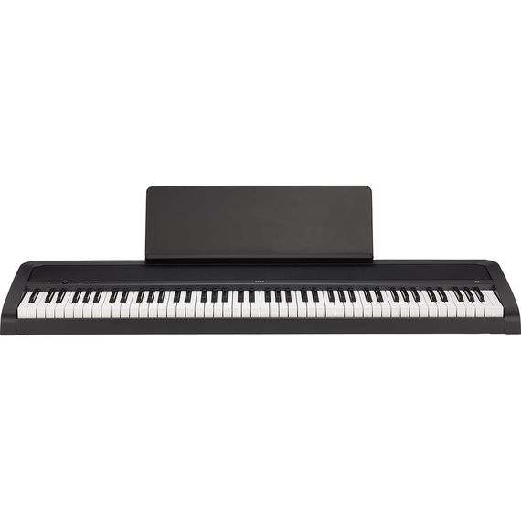 KORG B2-BK Цифровое пианино, взвешенная клавиатура, 12 тембров, педаль и адаптер питания в комплекте