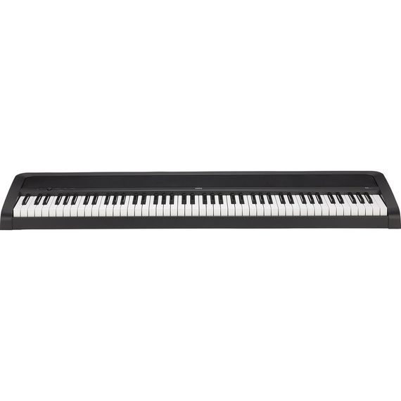 KORG B2-BK Цифровое пианино, взвешенная клавиатура, 12 тембров, педаль и адаптер питания в комплекте