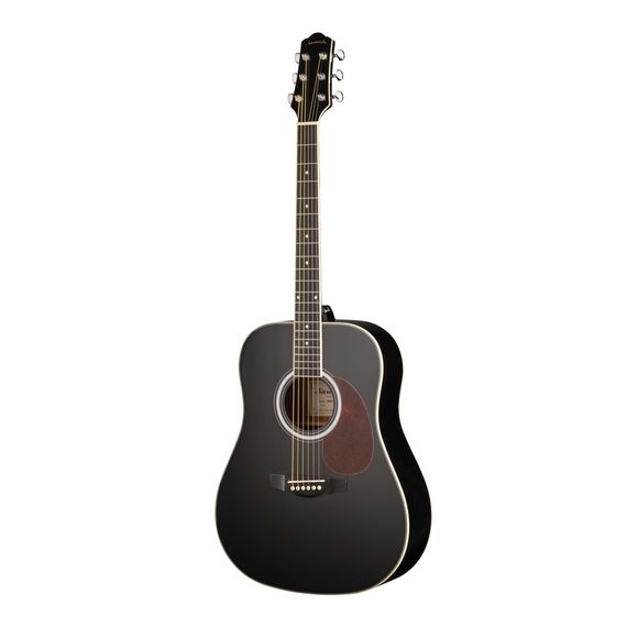 NARANDA DG220BK Акустическая гитара, размер: 4/4, струн: 6, гриф: красное дерево, цвет: черный
