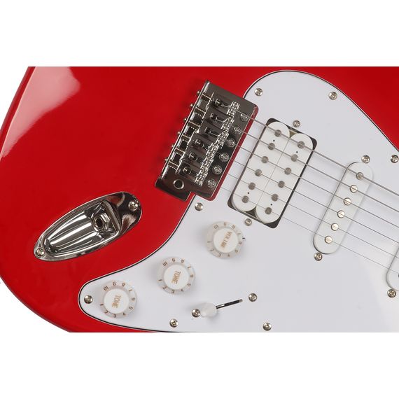 BOSSTONE SG-04 RD+Bag Гитара электрическая, 6 струн; цвет красный