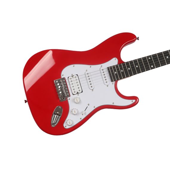 BOSSTONE SG-04 RD+Bag Гитара электрическая, 6 струн; цвет красный